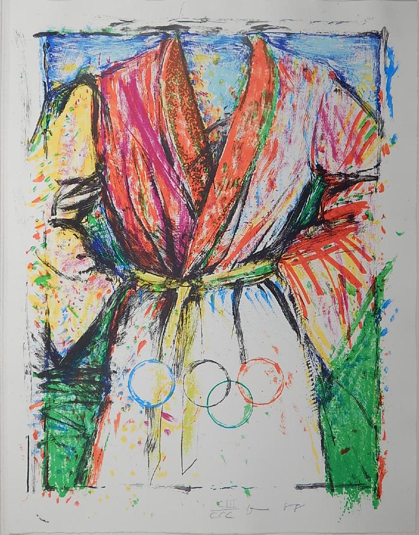 Jim Dine lithograph (1 of 4)