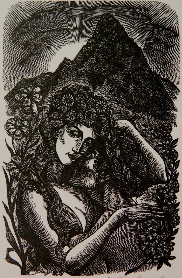 Fritz Eichenberg wood engraving (1 of 4)