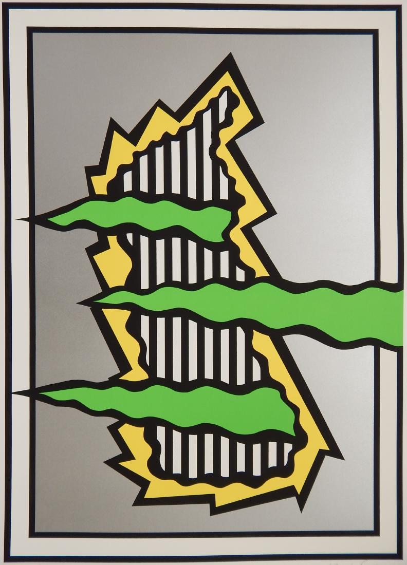 Nicholas Krushenick silkscreen (1 of 4)