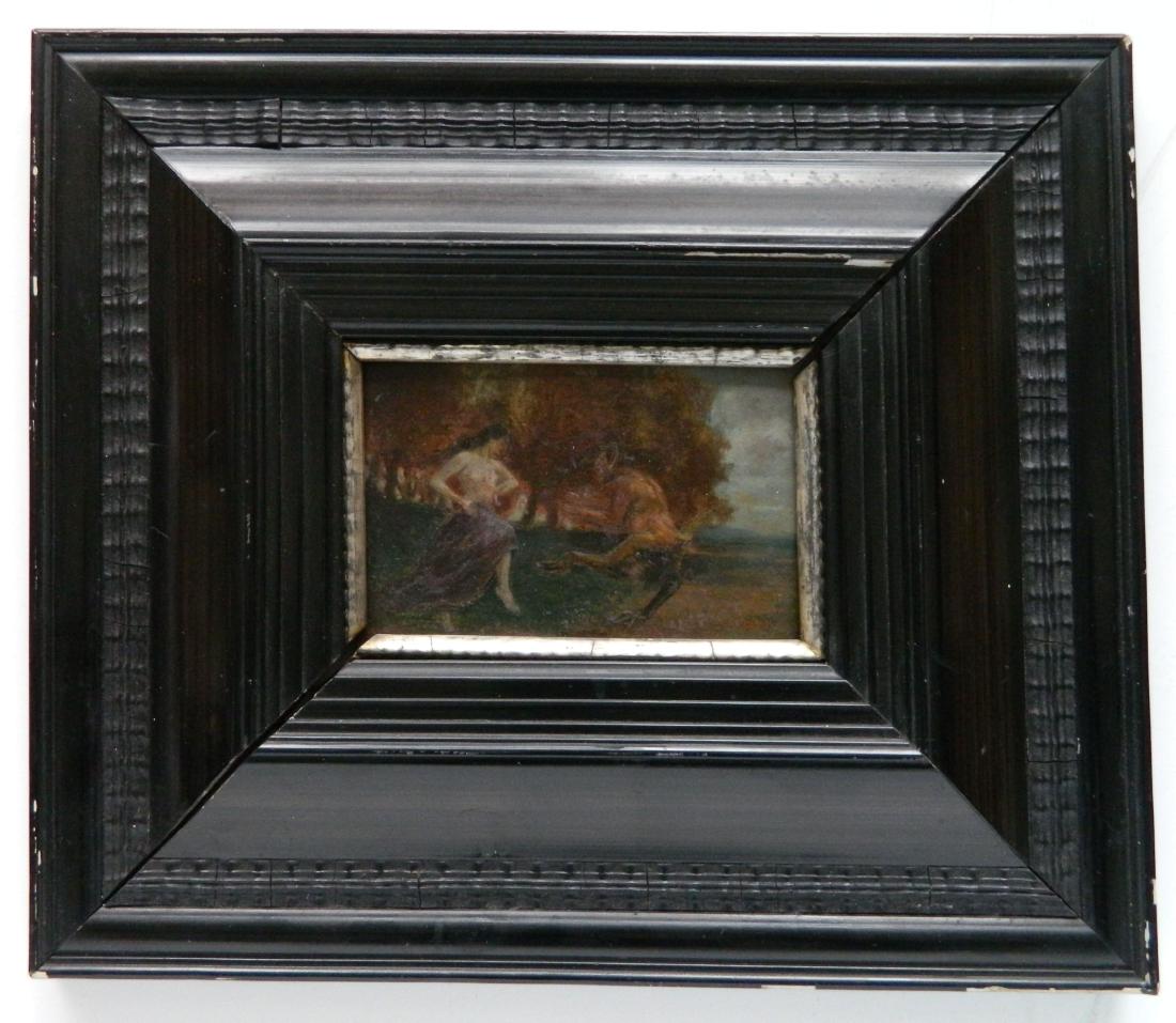 19th c. German School oil (1 of 3)