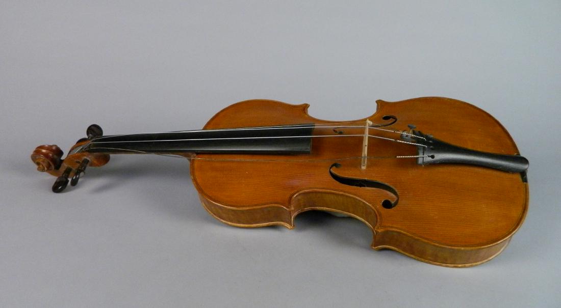 Thomas Fawick violin: Thomas Fawick violin, paper label in interior with number 1964. 23 3/4''