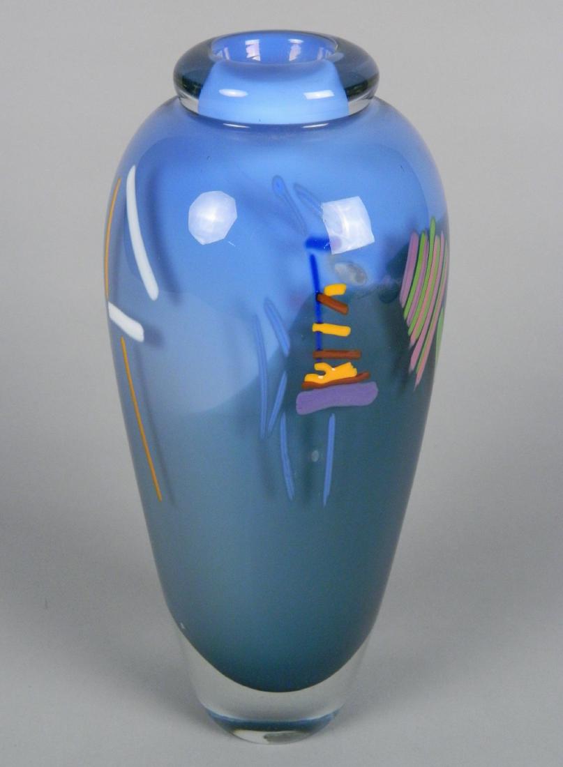 20th c. American Studio glass vase (1 of 5)