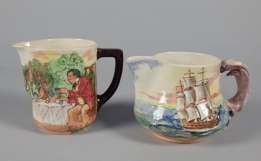 2 Royal Doulton porcelain pitchers (1 of 8)