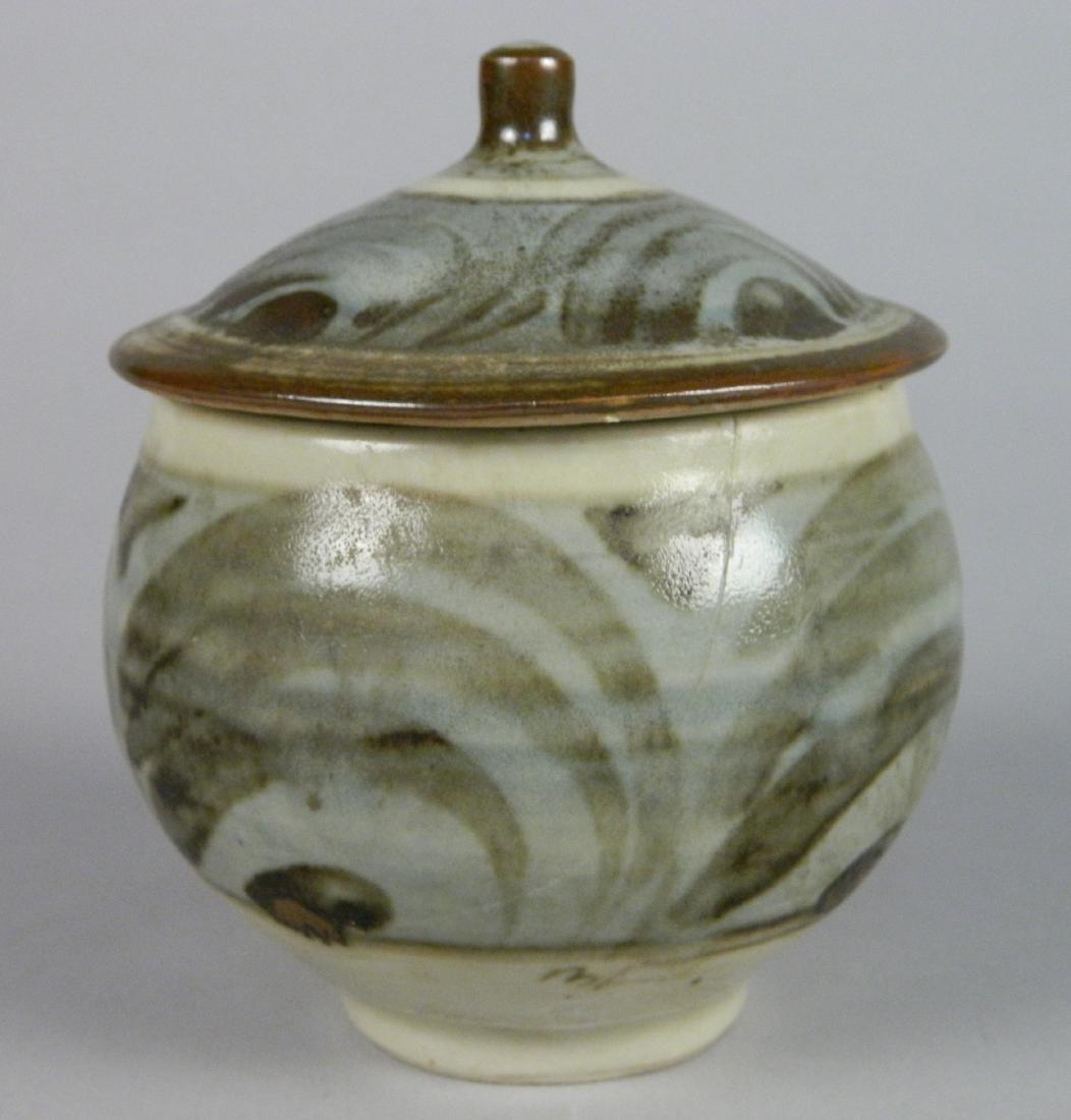 Bernard Leach Pottery condiment jar (1 of 7)