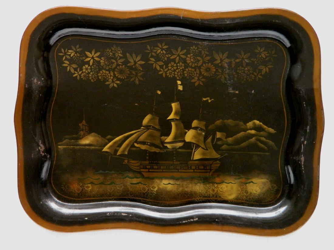 Tole ware tray (1 of 4)
