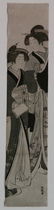 after Harunobu and Koryusai 2 woodblocks - 3