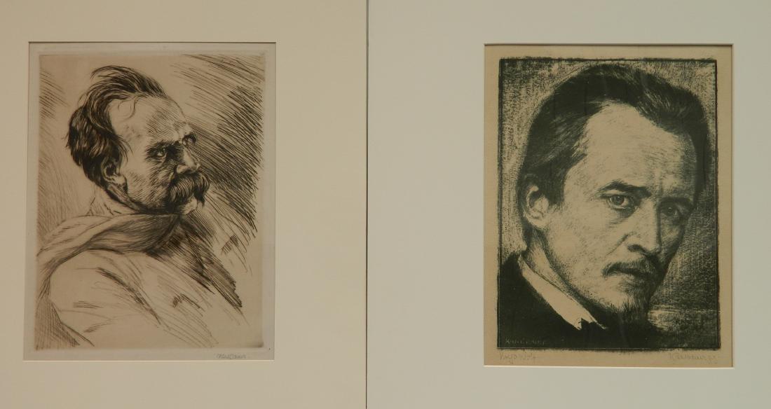 Karl Bauer 2 etchings (1 of 6)