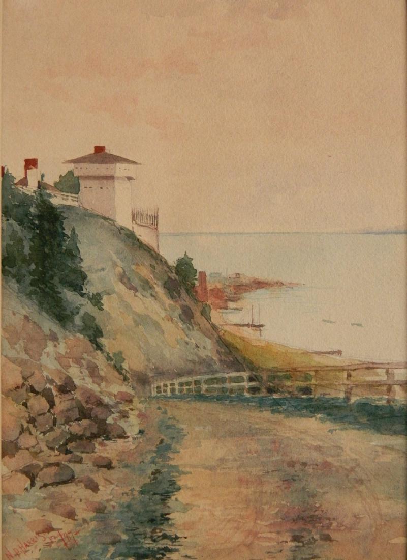 Noah P. Harrison watercolor (1 of 4)