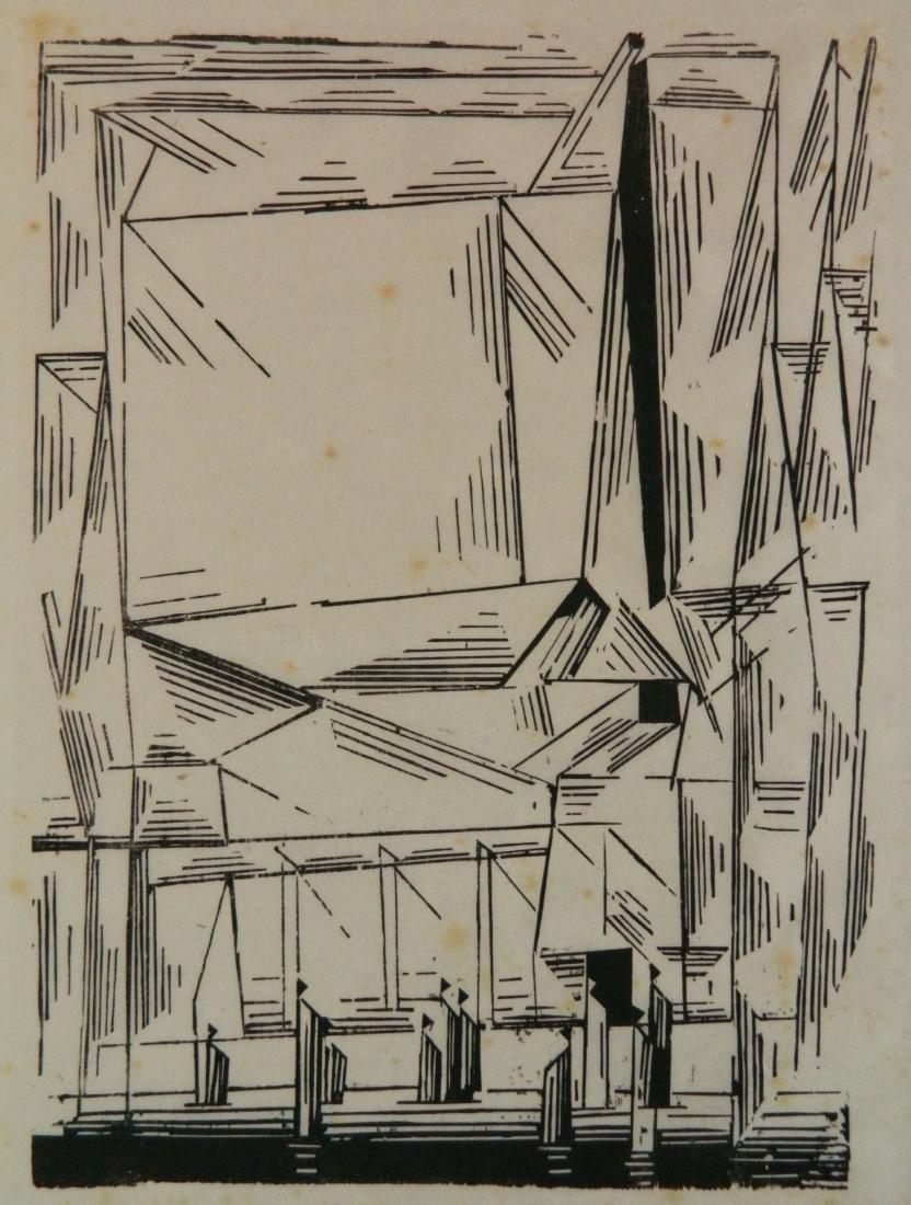 Lyonel Feininger woodcut (1 of 3)