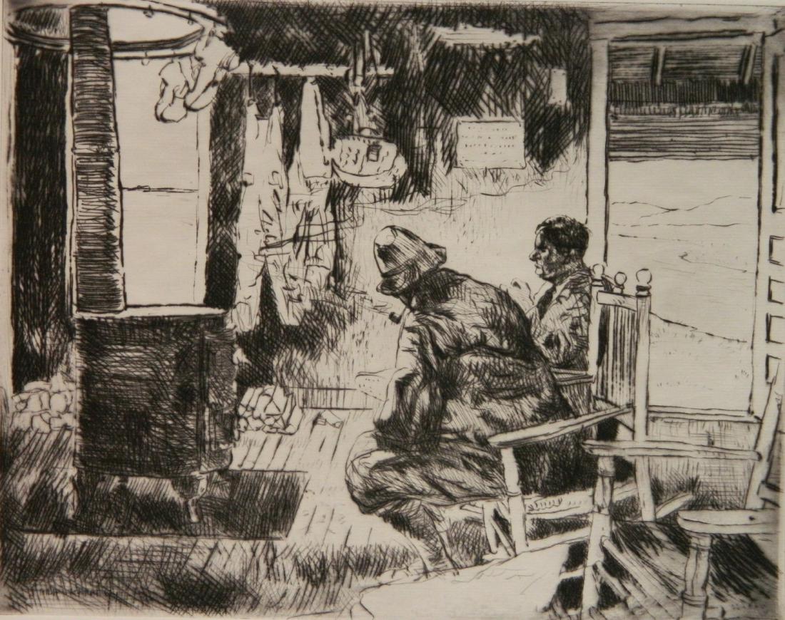 Philip Kappel drypoint (1 of 4)