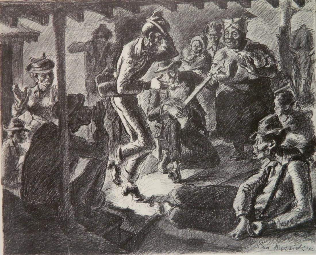 Ben Messick lithograph (1 of 3)