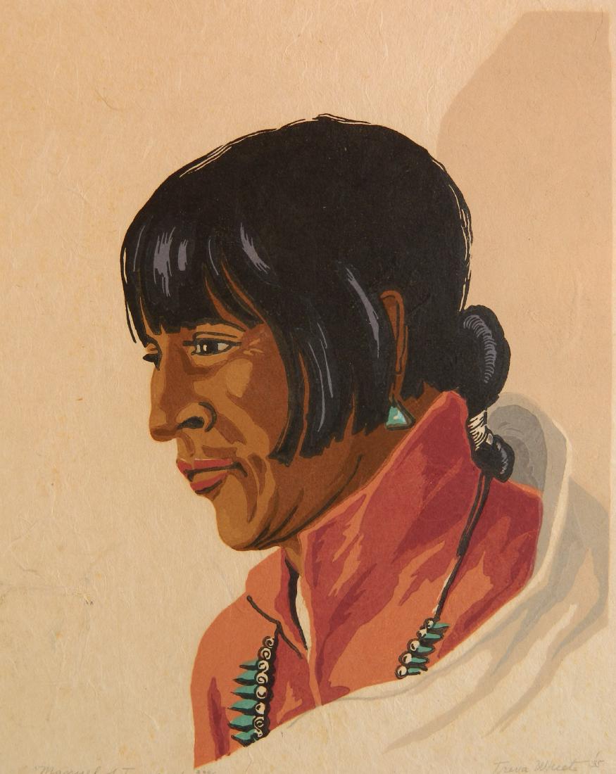 Treva Wheete woodcut (1 of 5)