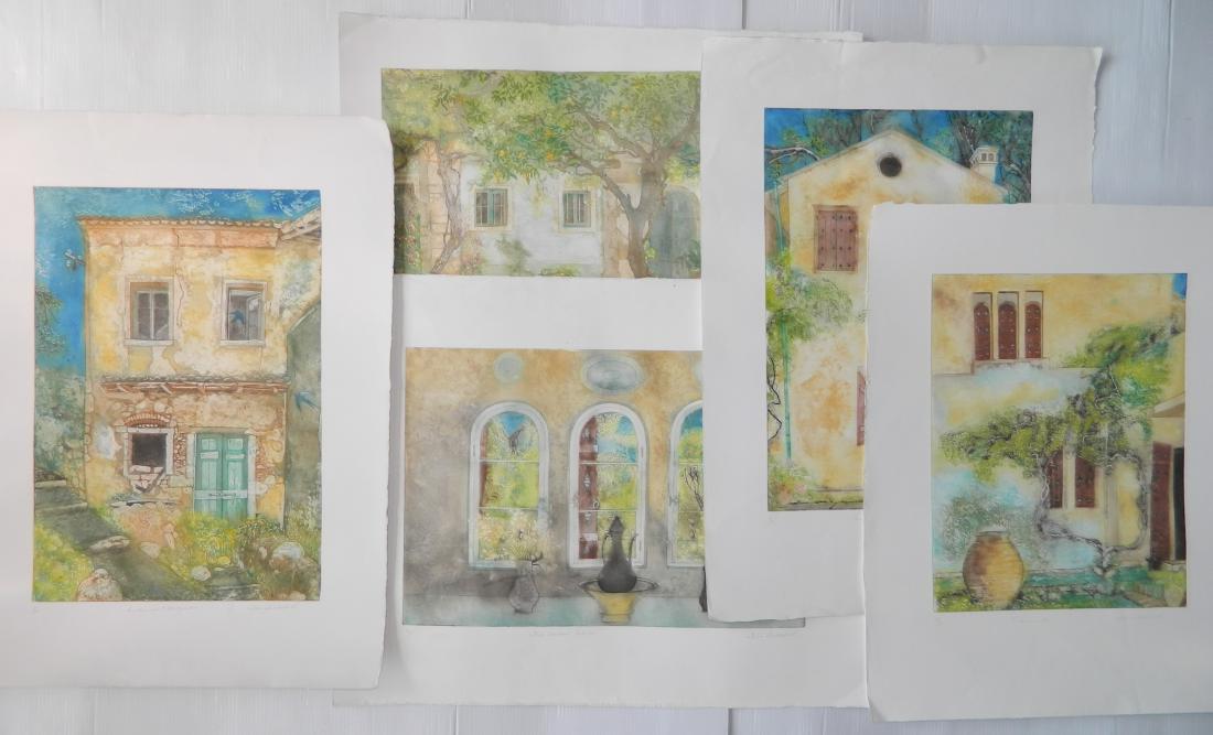 Delia Delafield 5 etchings (1 of 7)