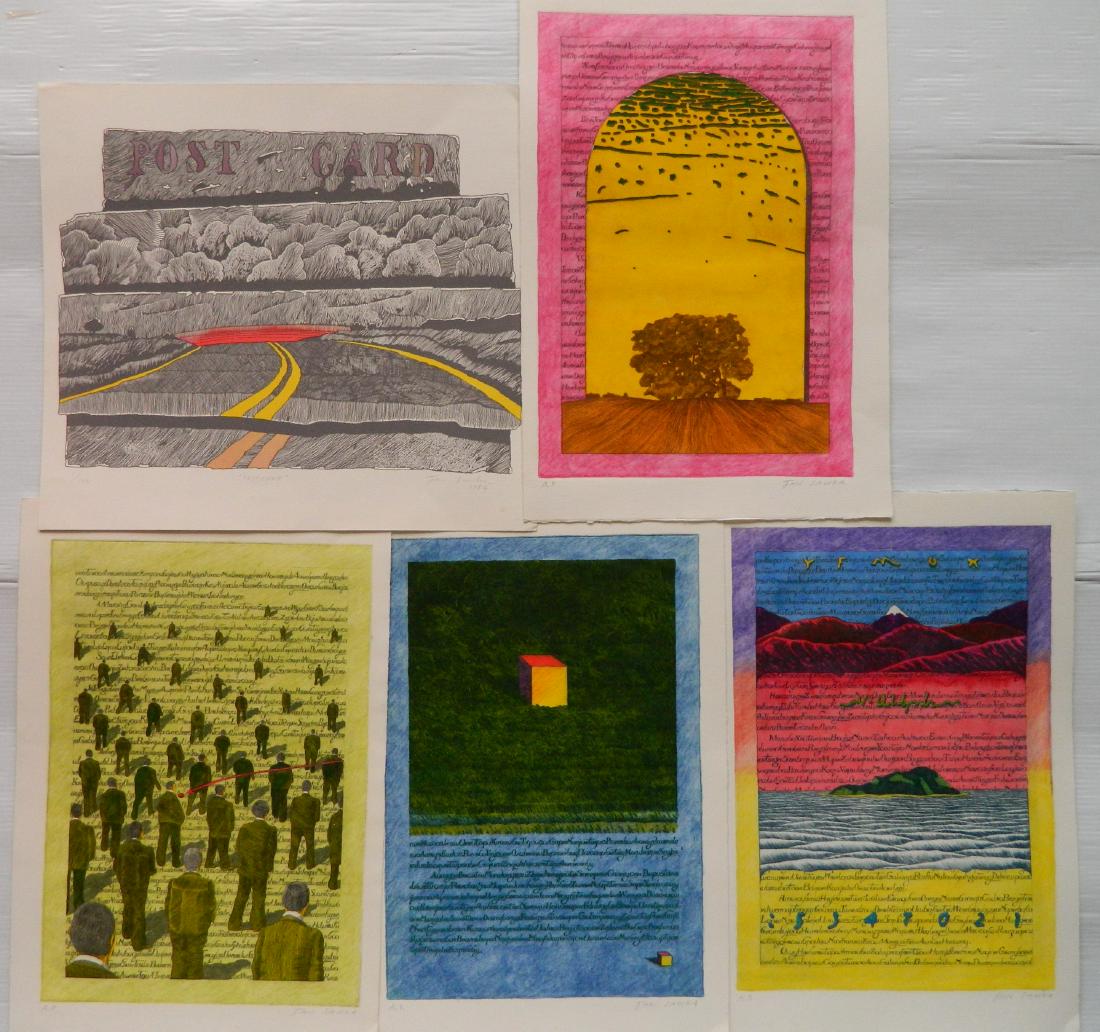 Jan Sawka 5 etchings (1 of 6)