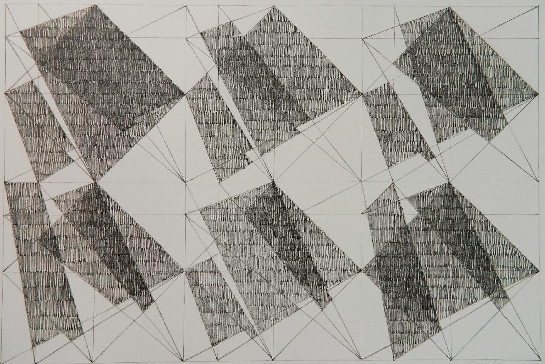 Jack Tworkov lithograph: Jack Tworkov (American 1900-1982)- ''T. L. #6''- lithograph, 1978, signed, dated, titled and numbered in pencil, edition of 250 plus 15, The Print Club of Cleveland publication no. 58 for 1980. 12 1/4