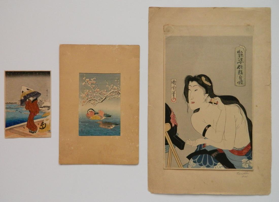 Kunichika Toyohara woodblock (1 of 6)