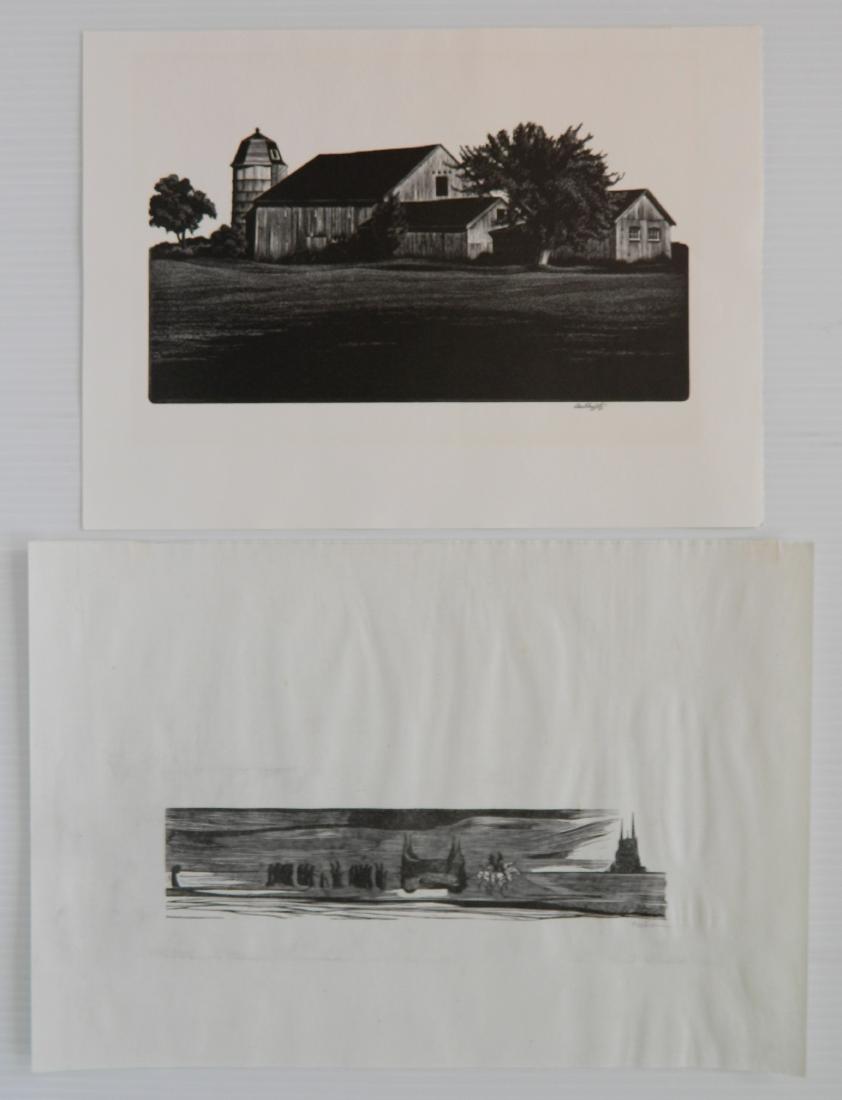 2 American wood engravings (1 of 7)