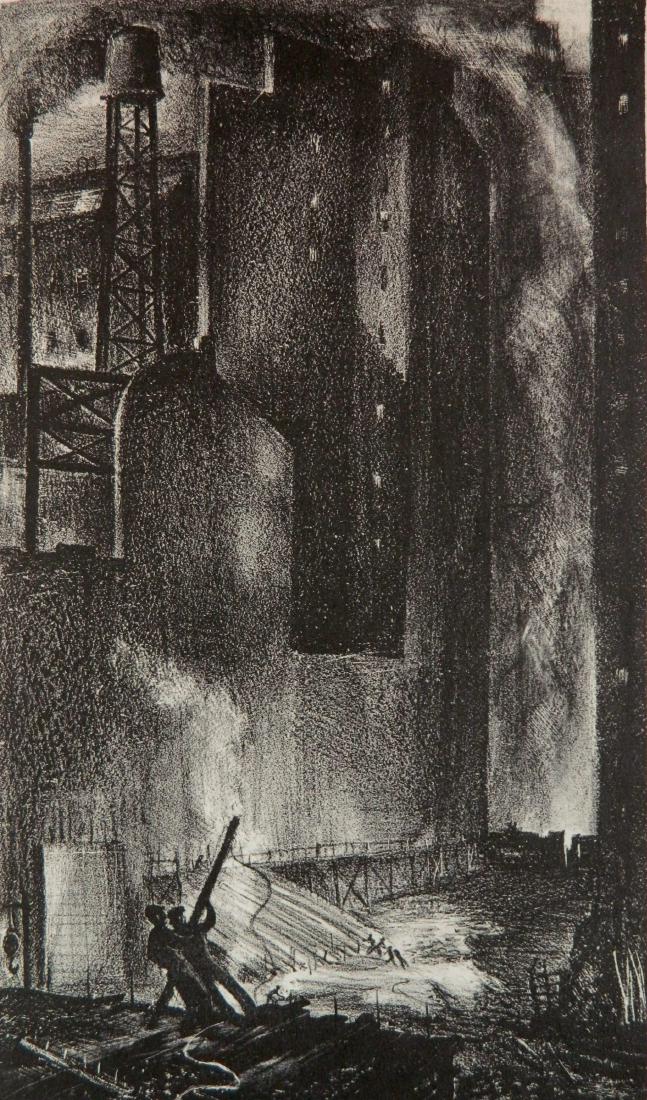 Ralph Della-Volpe lithograph (1 of 4)