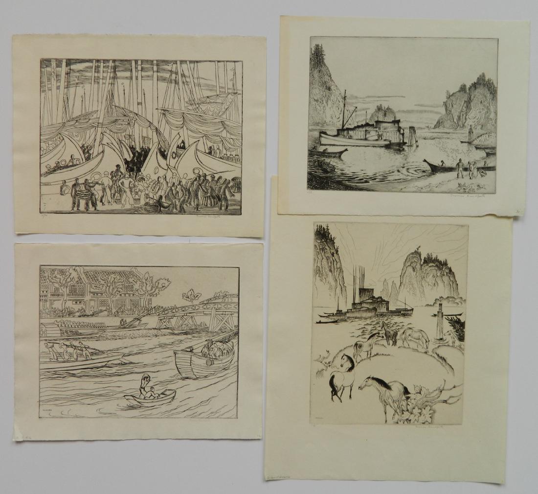 Thomas Schofield Handforth 4 etchings (1 of 7)