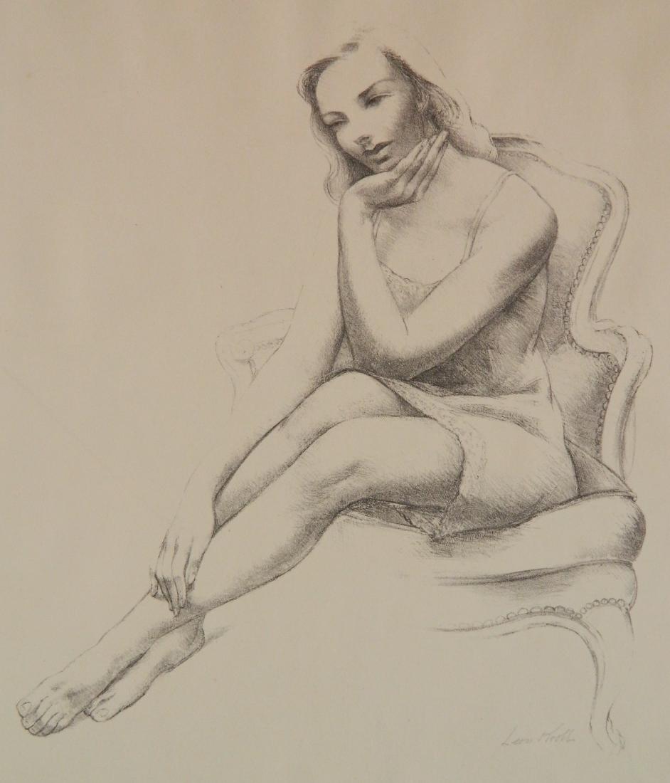 Leon Kroll lithograph (1 of 4)