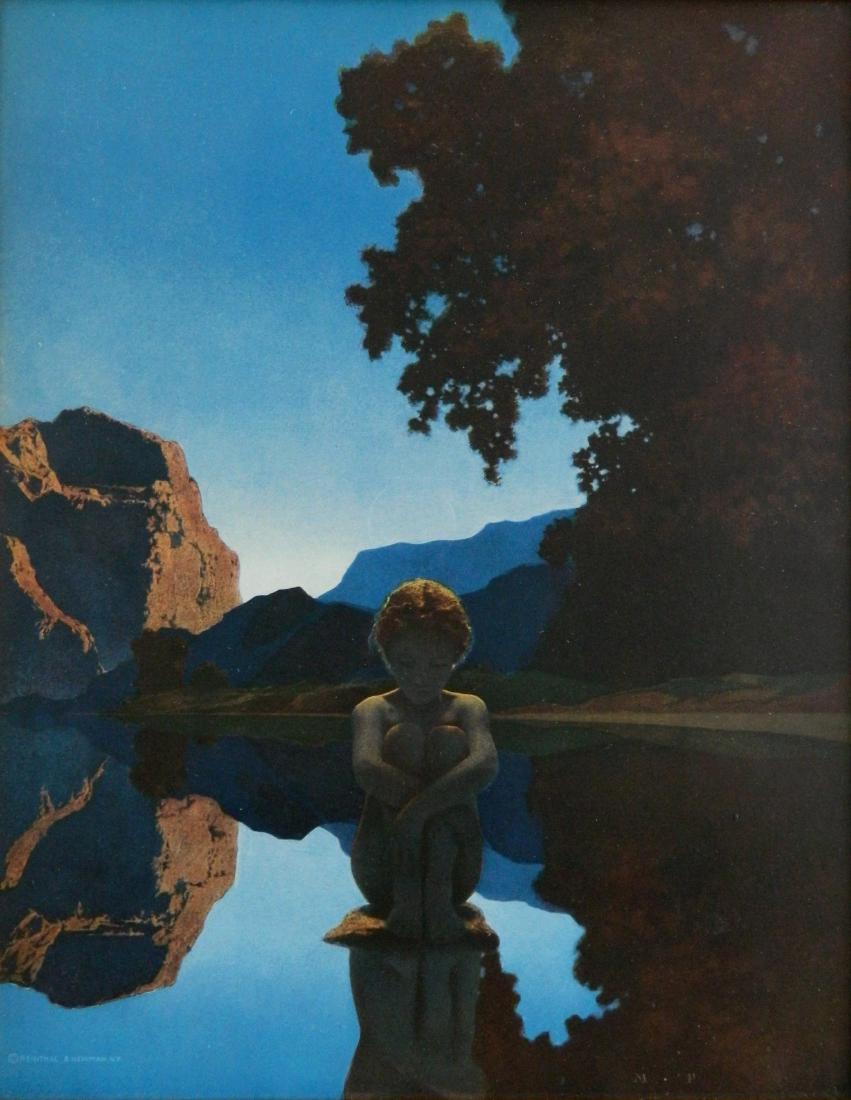 Maxfield Parrish chromolithograph (1 of 3)