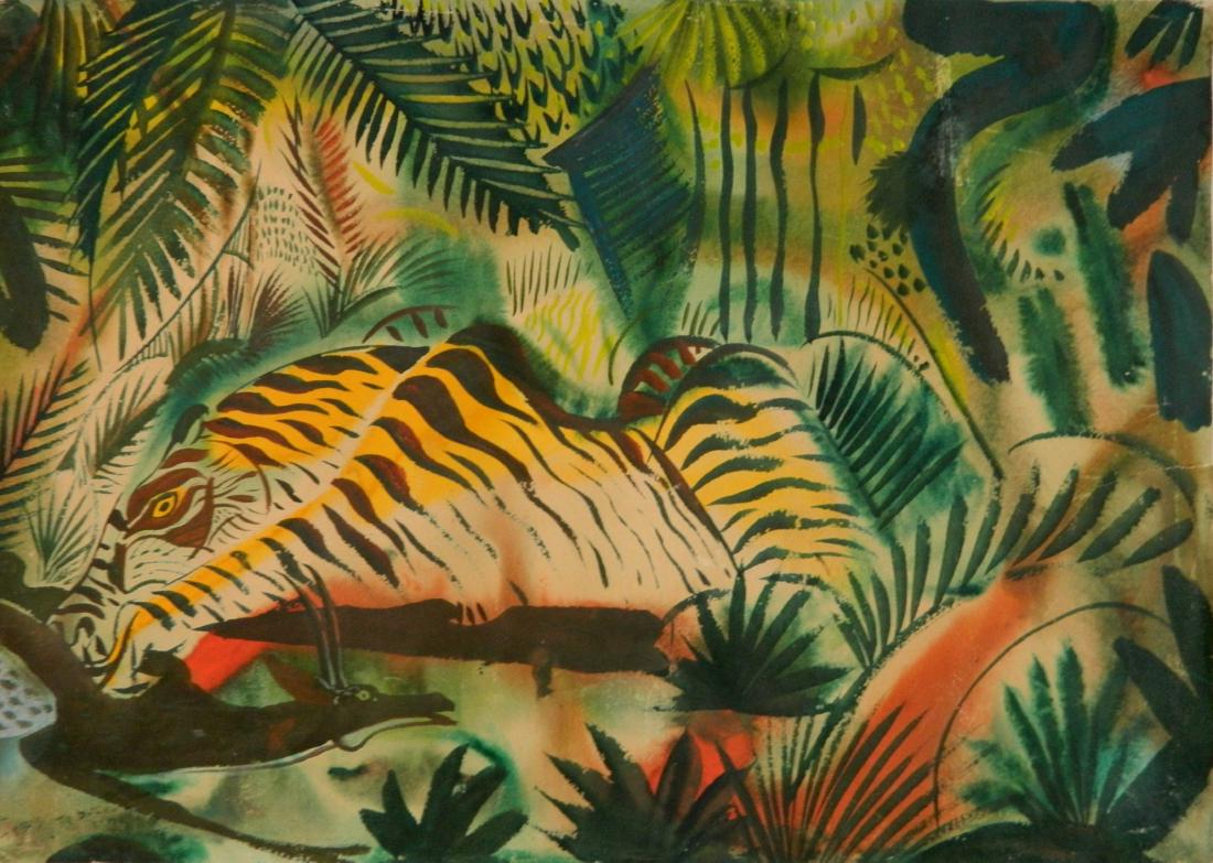 Paul Travis watercolor (1 of 5)