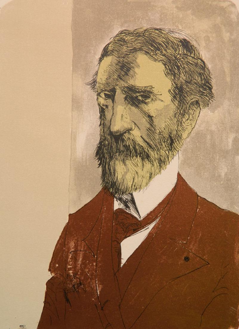 Leonard Baskin lithograph (1 of 4)