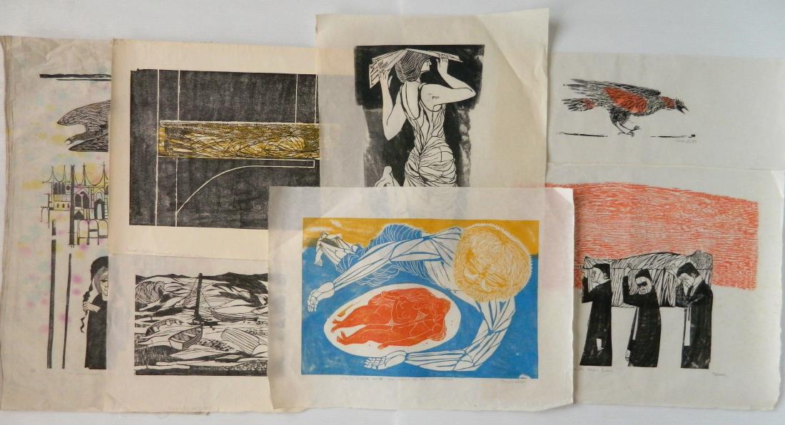 Thomas Elsner 7 woodcuts (1 of 11)