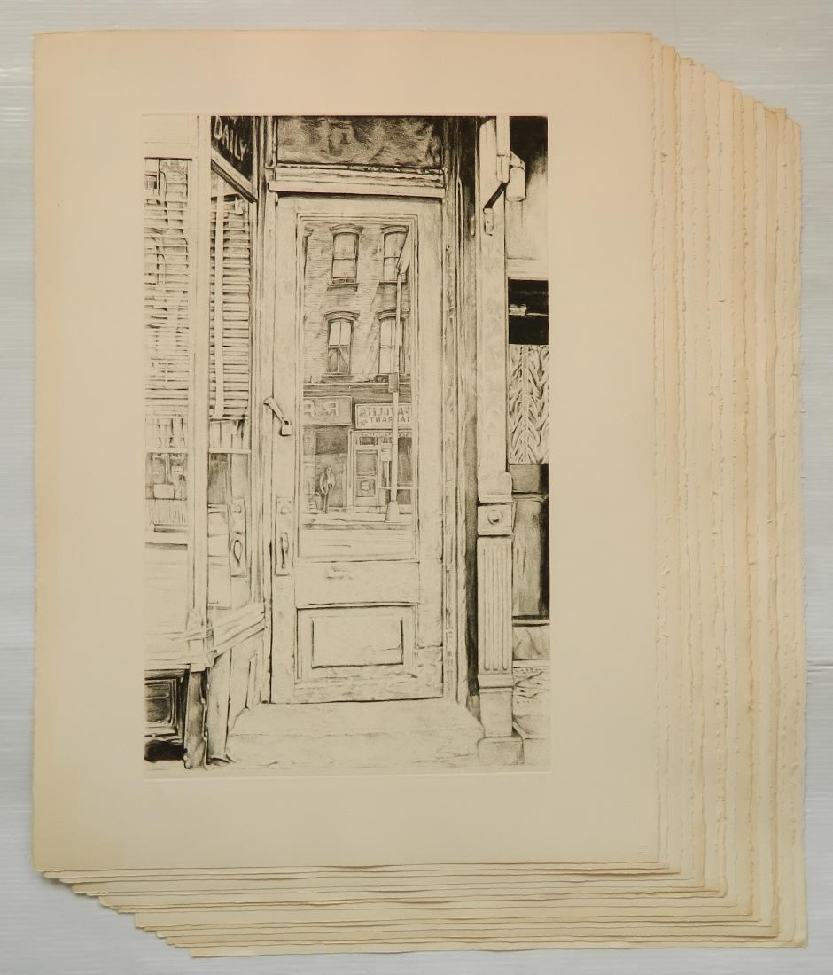 Michael Kirk 15 etchings (1 of 8)