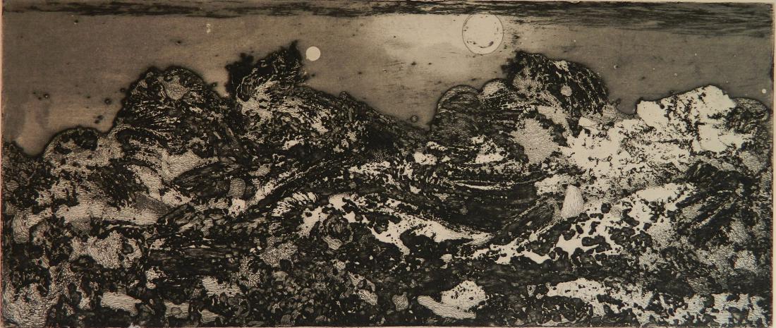 Juvenal Sanso etching and aquatint (1 of 4)