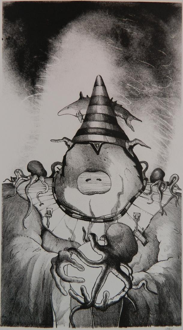 Bo Sterk lithograph (1 of 4)