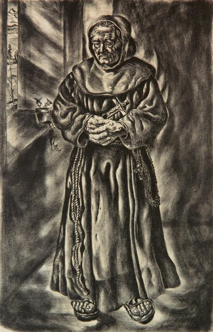 Ivan Albright lithograph (1 of 4)