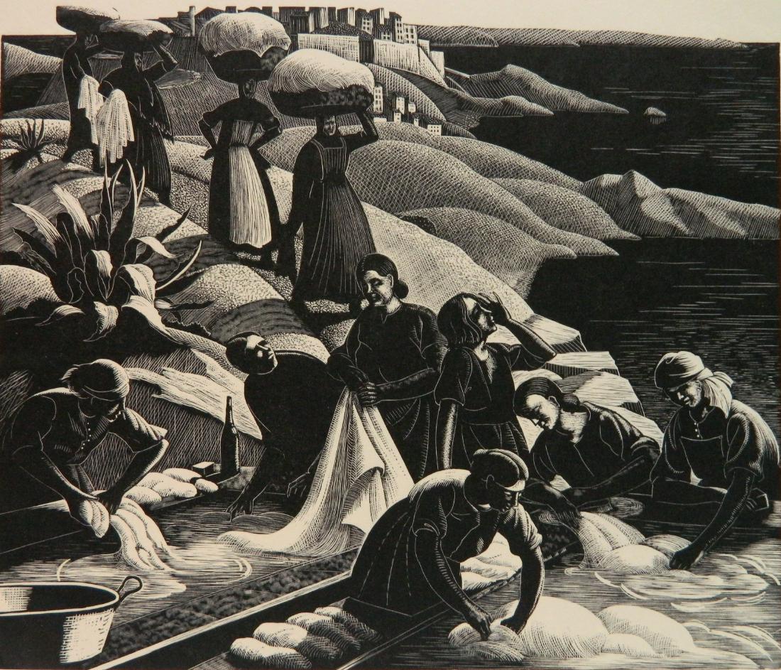 Clare Leighton wood engraving (1 of 4)