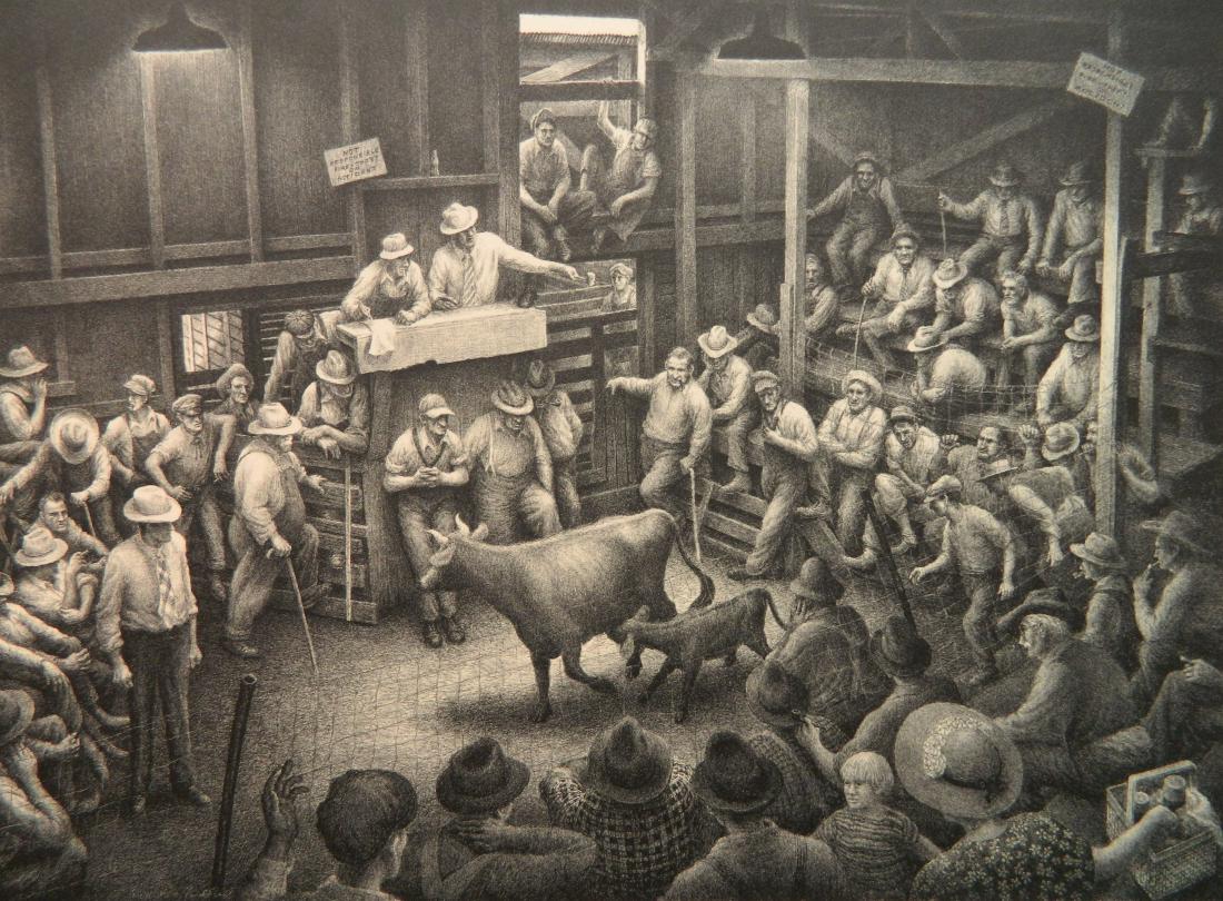 Jackson Lee Nesbitt lithograph (1 of 4)