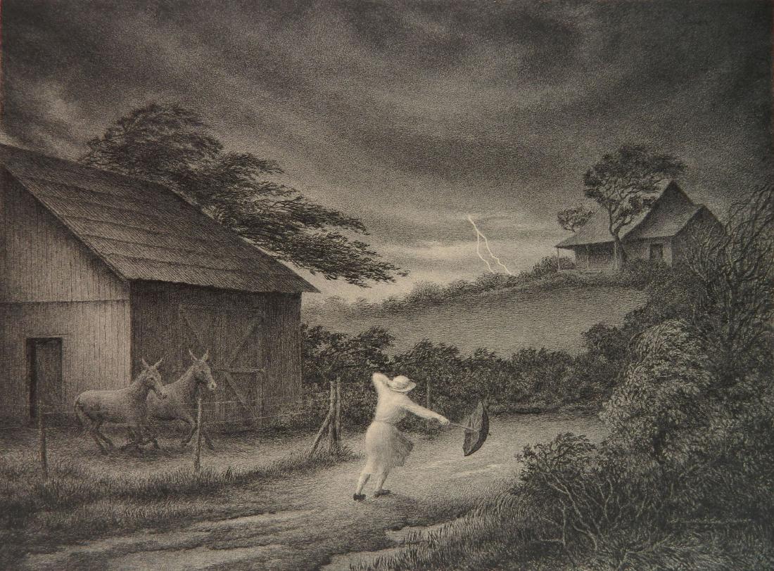 Jackson Lee Nesbitt lithograph (1 of 4)