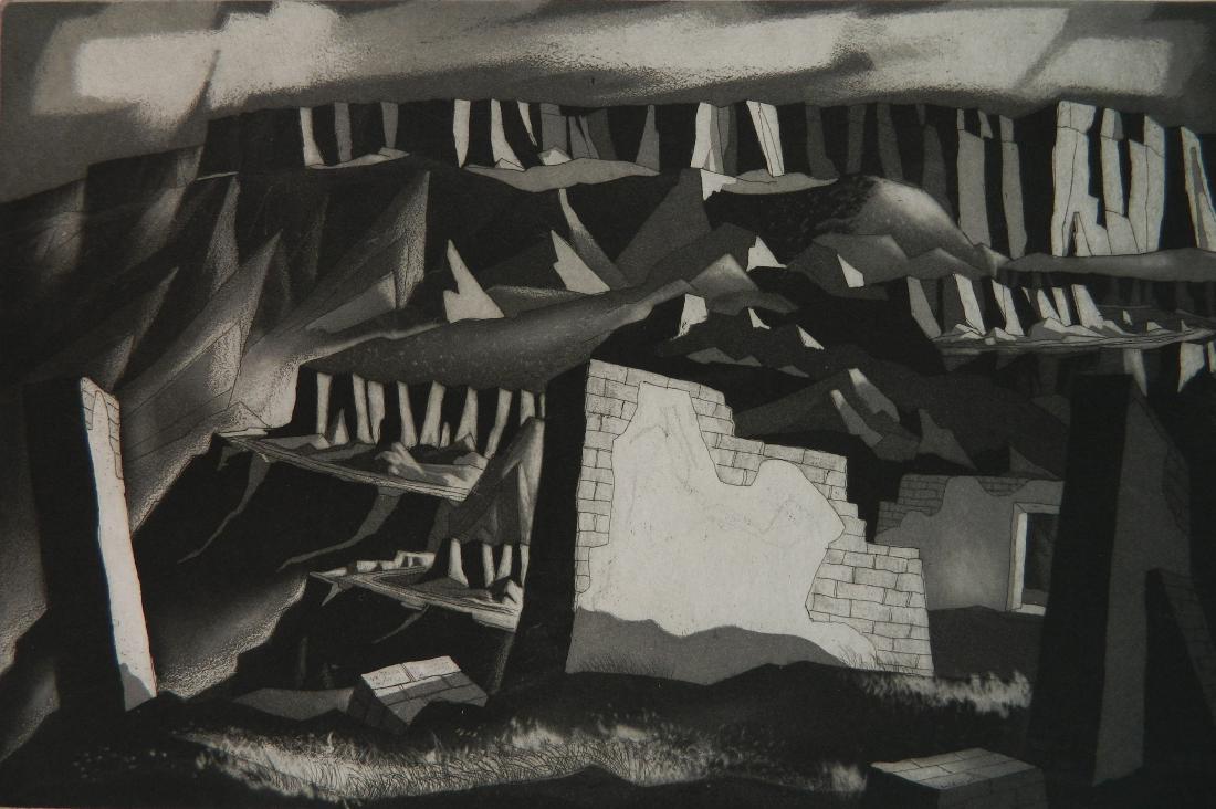 Doel Reed etching and aquatint (1 of 4)