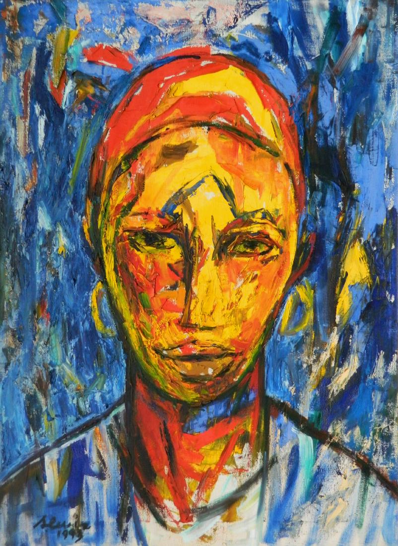 Samella Lewis oil (1 of 4)