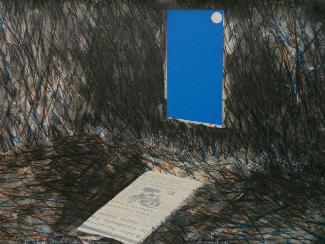 James Rosenquist lithograph in colors (1 of 4)