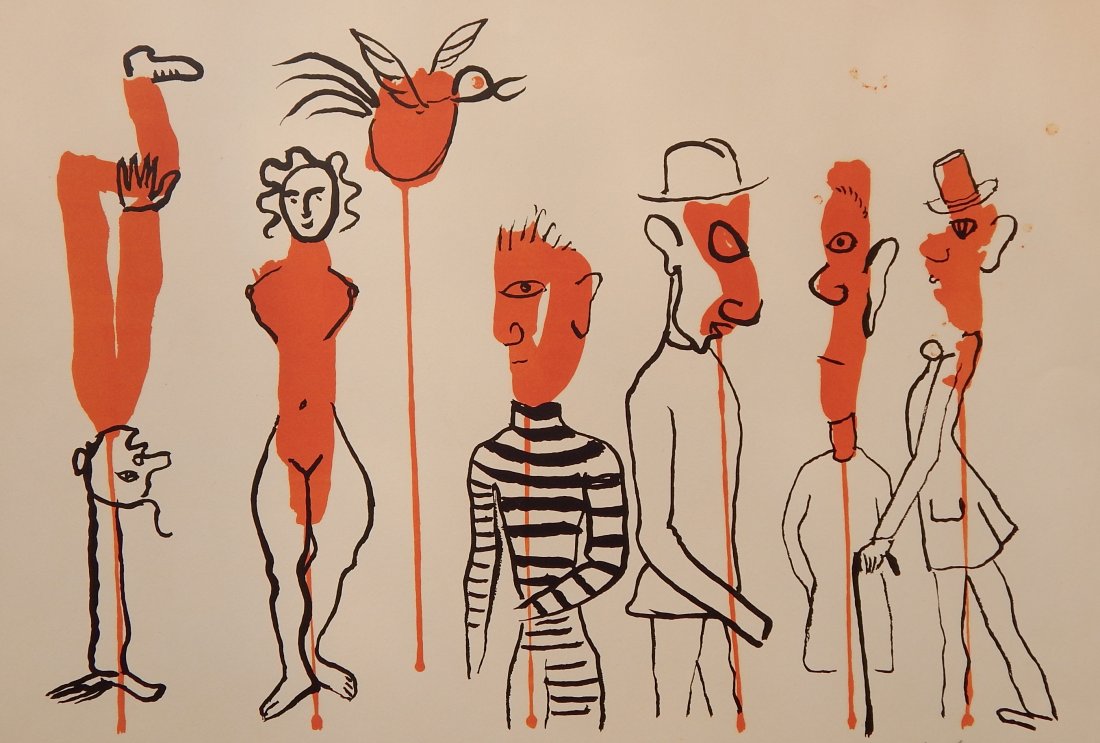 Alexander Calder lithograph (1 of 4)
