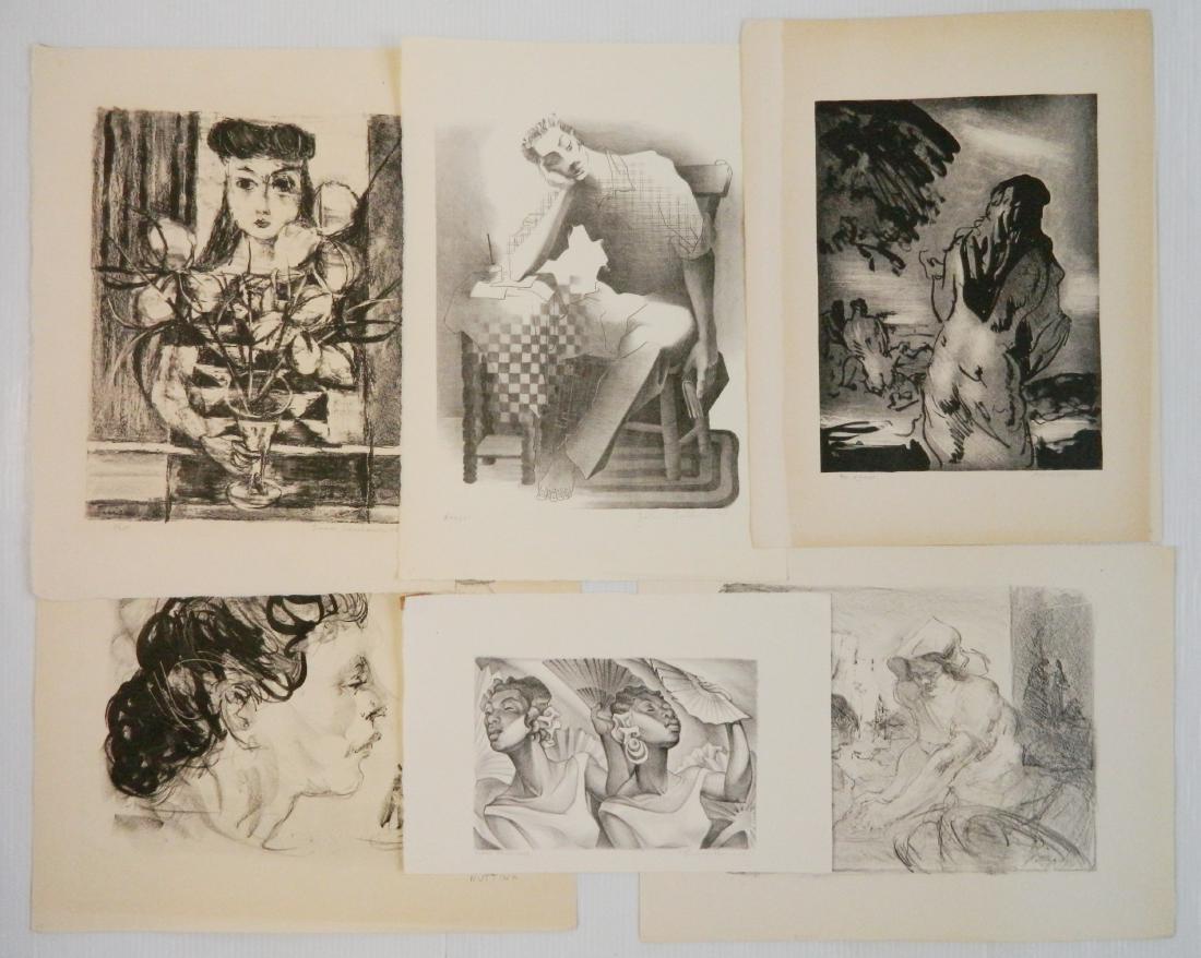 6 Lithographs (1 of 6)