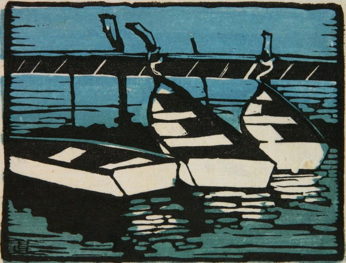Jessie Jo Eckford woodcut (1 of 3)