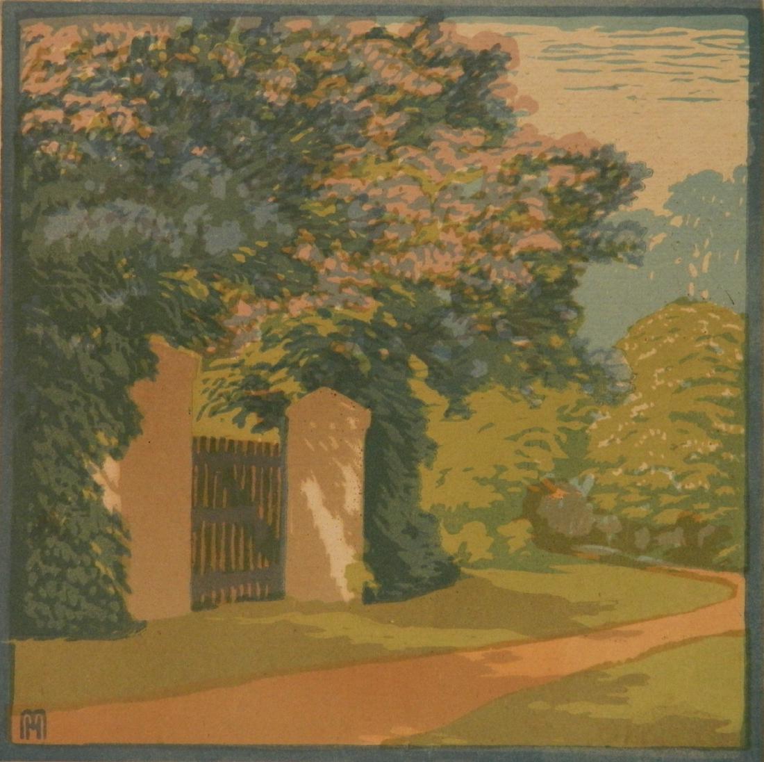 Helene Mass woodcut (1 of 4)