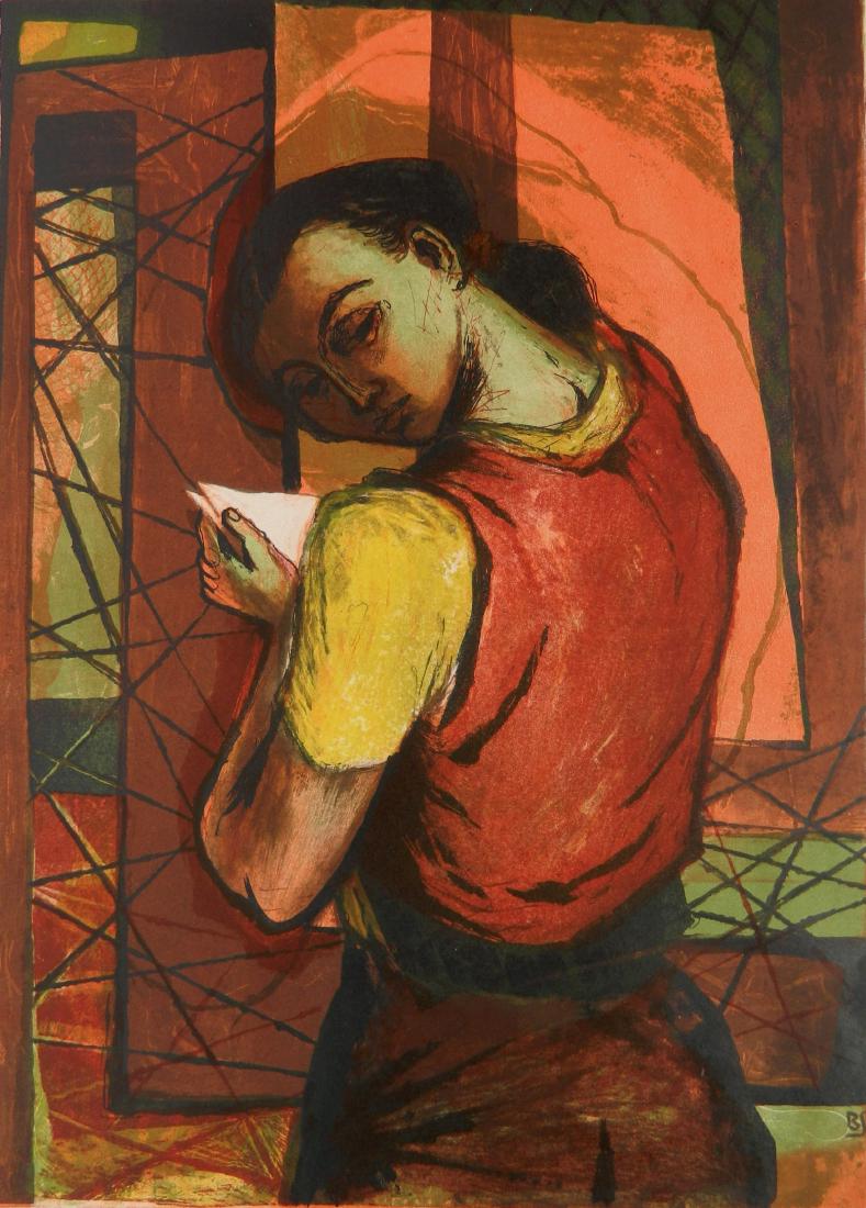 Benton Spruance lithograph (1 of 4)