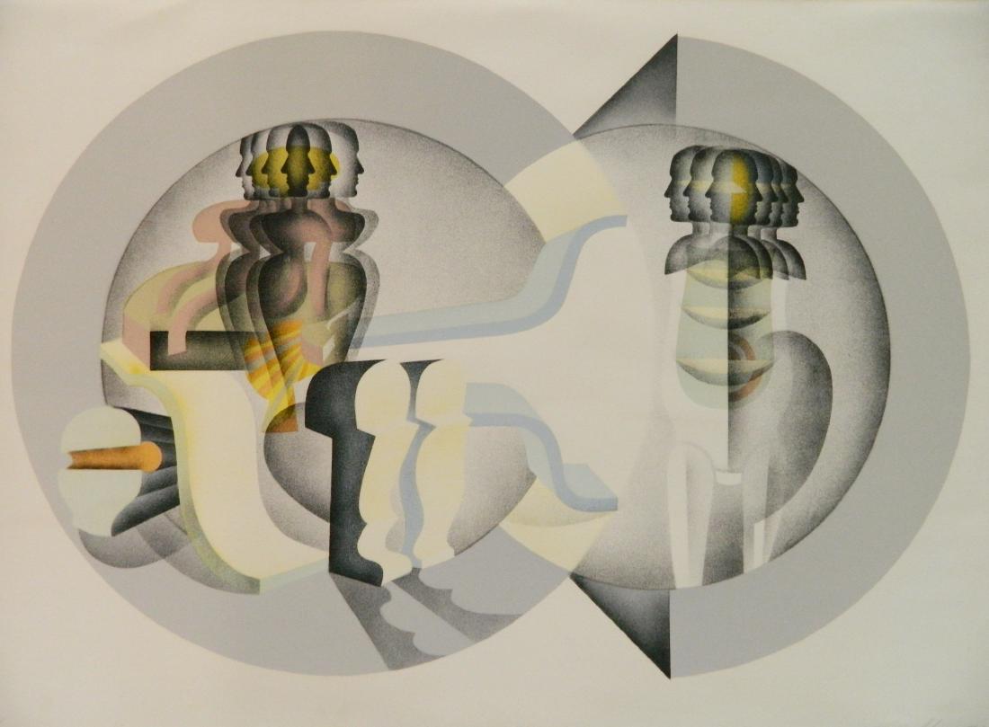 Arnold Belkin lithograph (1 of 4)