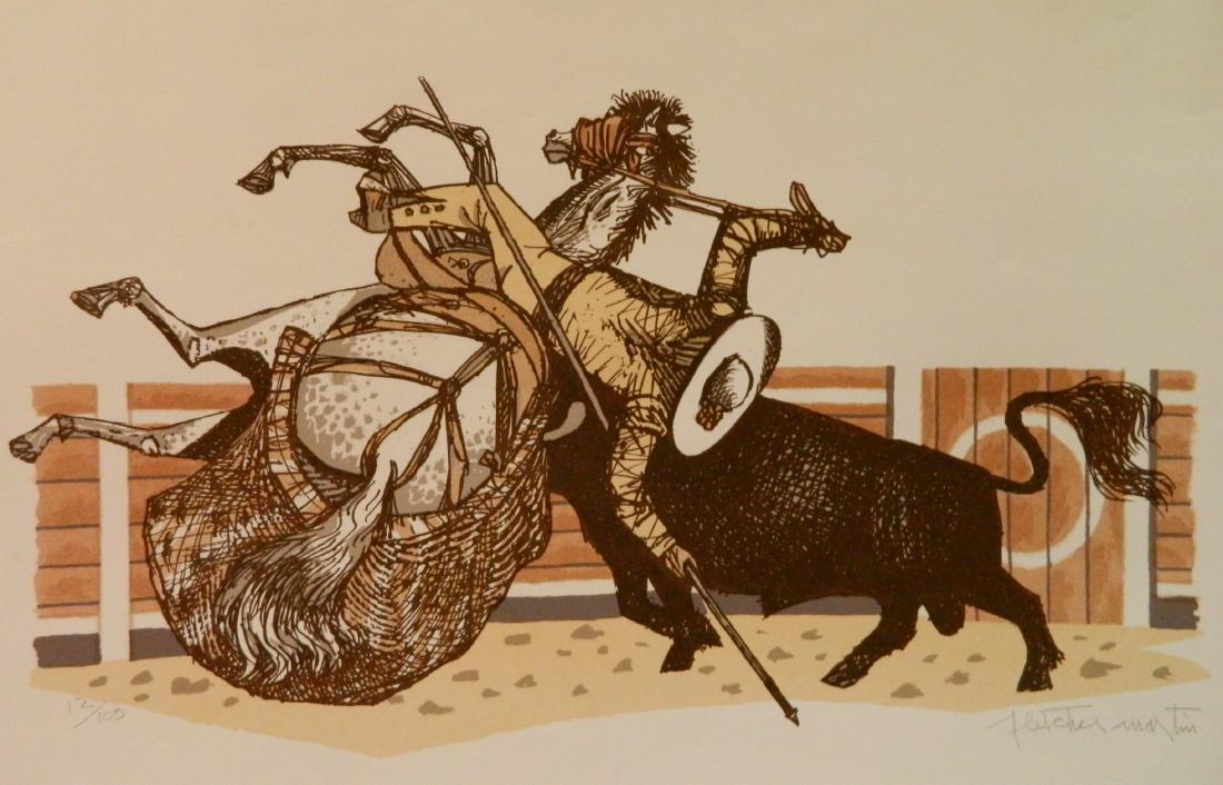 Fletcher Martin silkscreen (1 of 4)