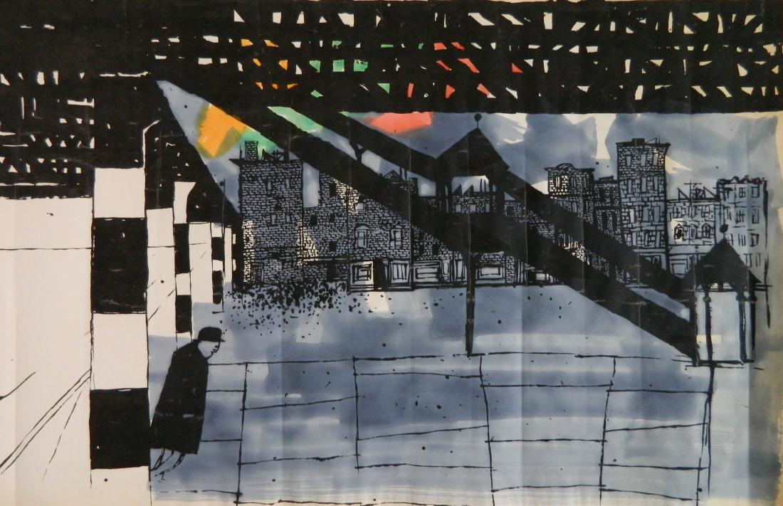 Gregorio Prestopino silkscreen (1 of 4)