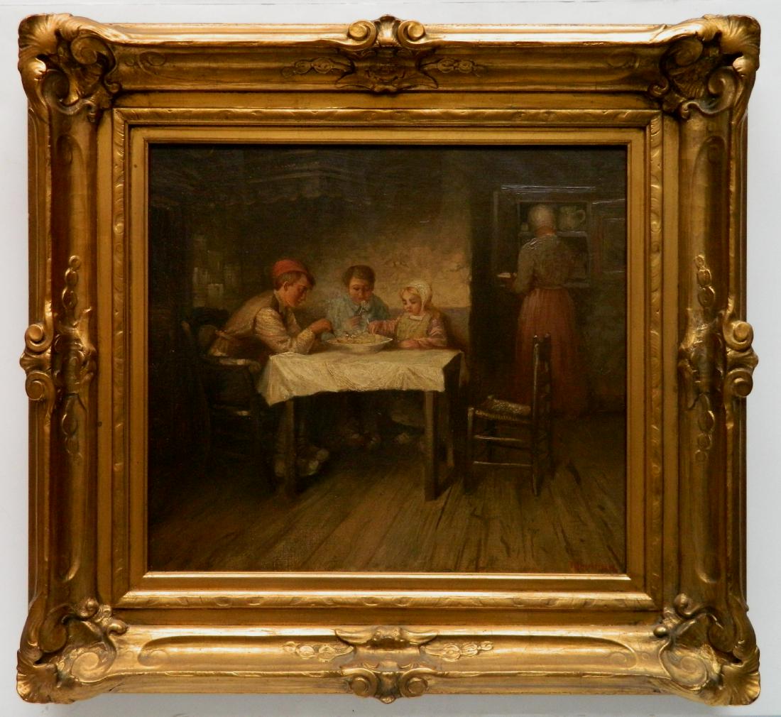 19/20th c. European School oil (1 of 4)