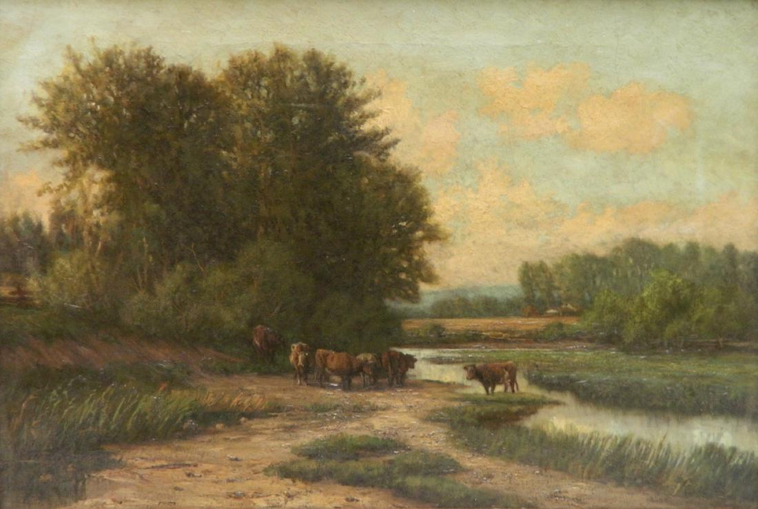 19th c. American School oil (1 of 3)