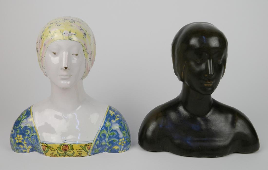Rookwood pottery bust (1 of 10)