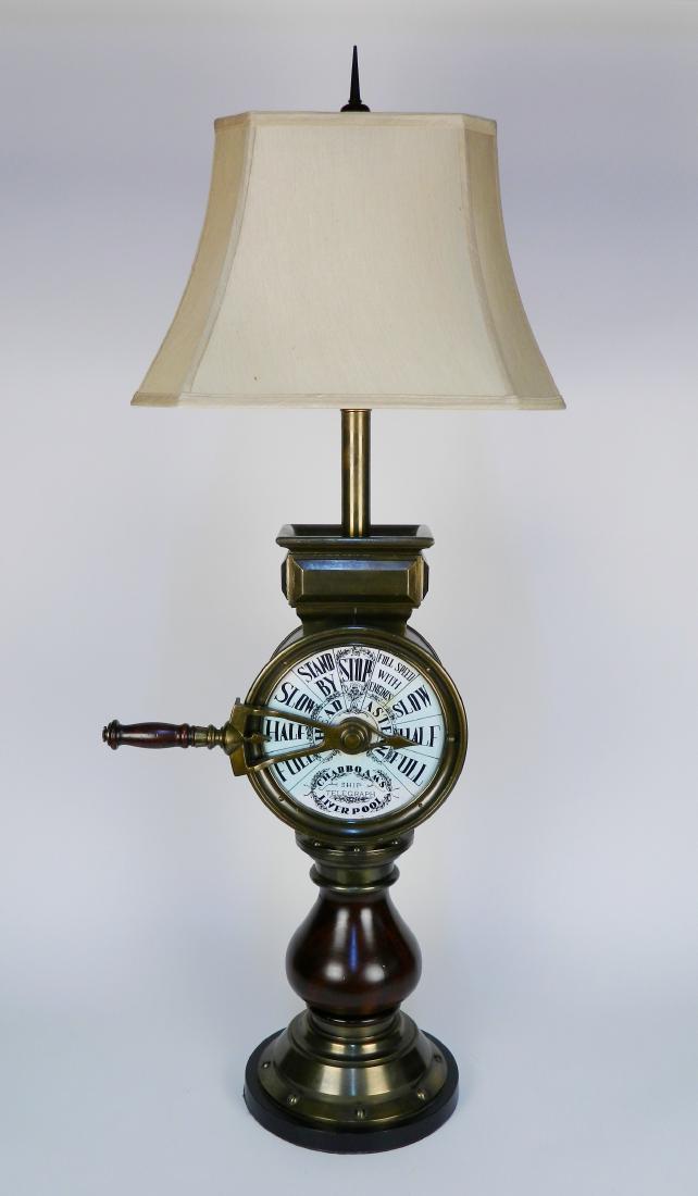 Chadboam's ship telegraph table lamp (1 of 4)